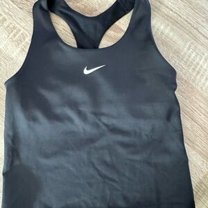 Nike Girls (Kid)  Black Racerback Tank Top